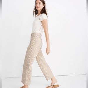 Madewell slim Emmett wide leg crop- size 25